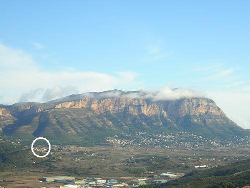 Photograph showing location of Finca Badowa