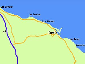 Beaches of Denia