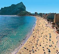 'Levante' beach of Calpe
