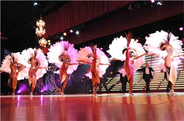 Vegas style shows on your spanish holiday