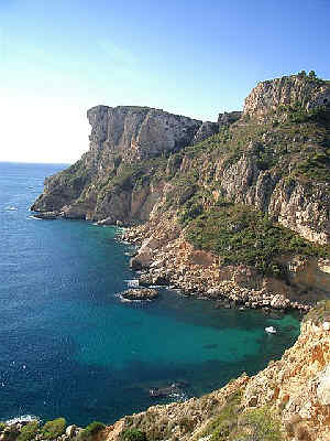 Walk from Benitichall to El Portet, near Moraira