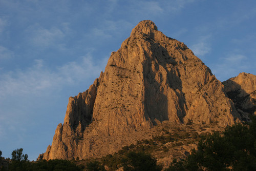 Rock climbing in Costa Blanca, winter has the perfect climate. Rock climbing in Costa Blanca, winter has the perfect climate.